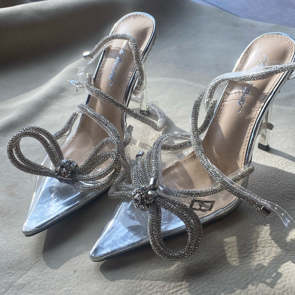 Sparkle Heels for fancy dress up wedding glamour prom homecoming
